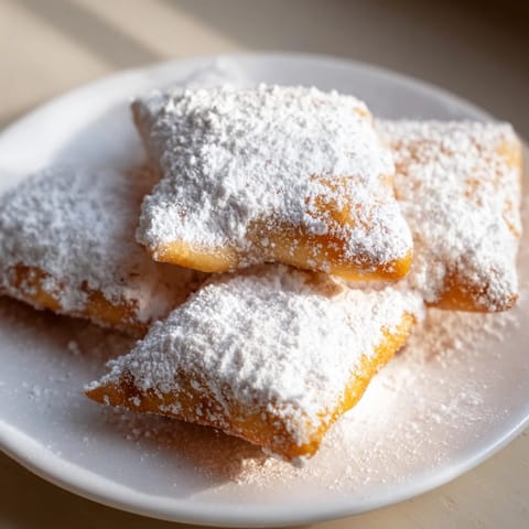 Fluffy Fried Dough Squares