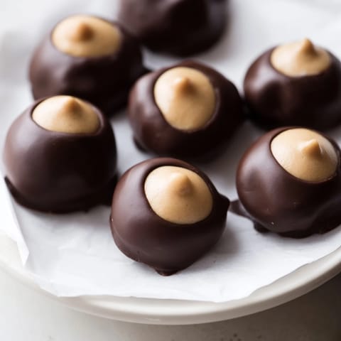 Classic Buckeyes with Peanut Butter