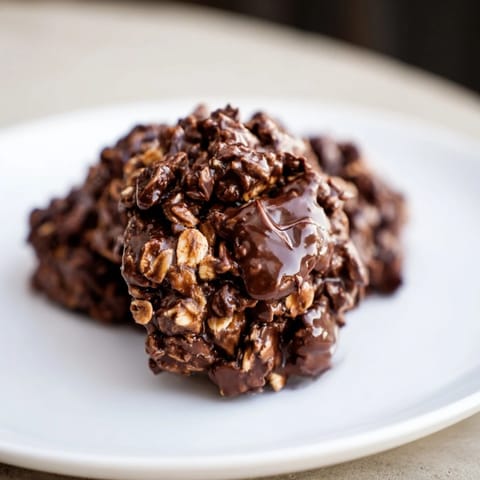 No-Bake Chocolate Oatmeal Cookies