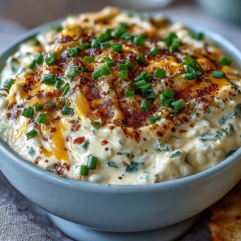Creamy Crack Corn Dip in a white bowl with fresh jalapeños, ready to serve with colorful tortilla chips on a rustic table.