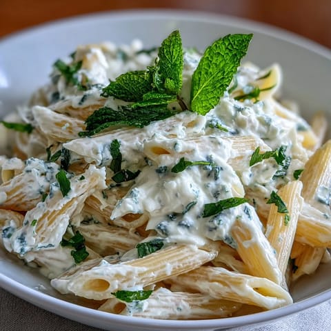A bowl of pea and ricotta pasta with mint, featuring tender peas, creamy cheese, and a sprinkle of Parmesan.
