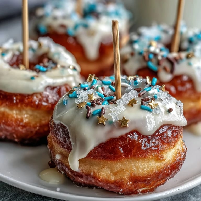Celebrating grads with this stunning donut tower, generously coated in sprinkles.